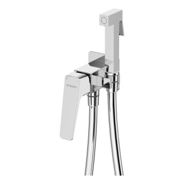 Deante BQL_034M - Grifo para bidé con ducha para instalación empotrada BLUR cromo brillante