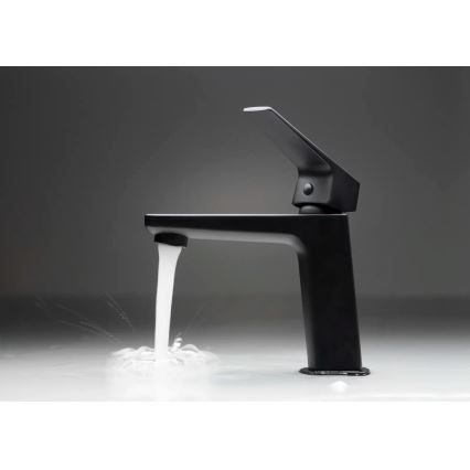 Deante BQL_N20M - Grifo para lavabo BLUR, negro