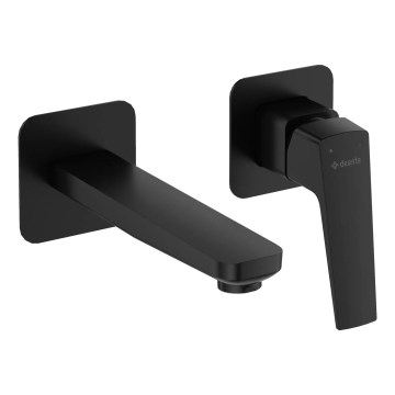 Deante BQL_N54L - Grifo de lavabo para instalación empotrada BLUR, negro