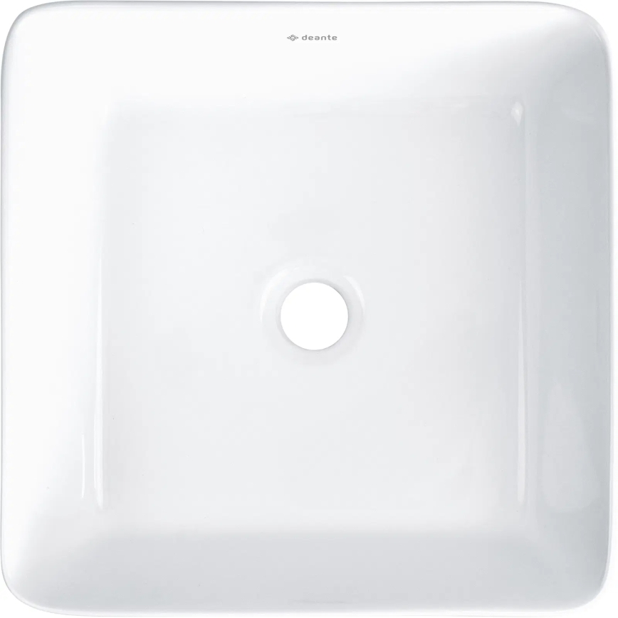 Deante CDJ_6U3S - Lavabo para encimera JASMIN 34,5x34,5 cm cerámica/blanco
