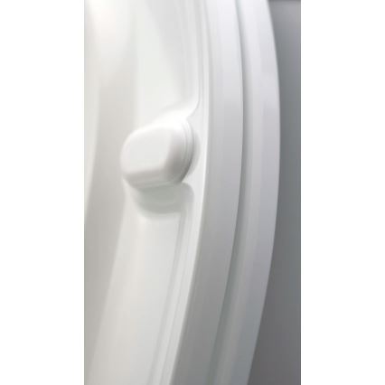 Deante CDJD6RPS - Inodoro de suelo con asiento JASMIN en cerámica blanca