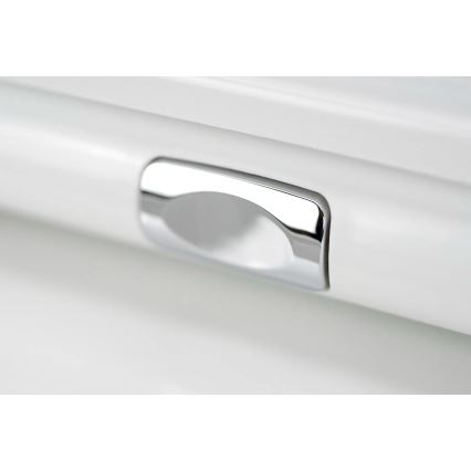 Deante CDJD6RPS - Inodoro de suelo con asiento JASMIN en cerámica blanca