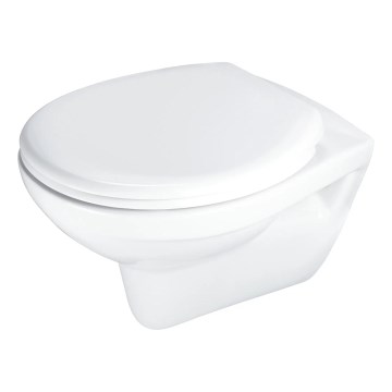Deante CMOD6SPW - Inodoro suspendido con asiento SoftClose BORO cerámica/blanco