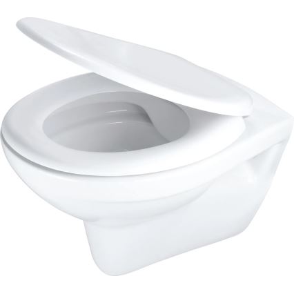 Deante CMOD6SPW - Inodoro suspendido con asiento SoftClose BORO cerámica/blanco