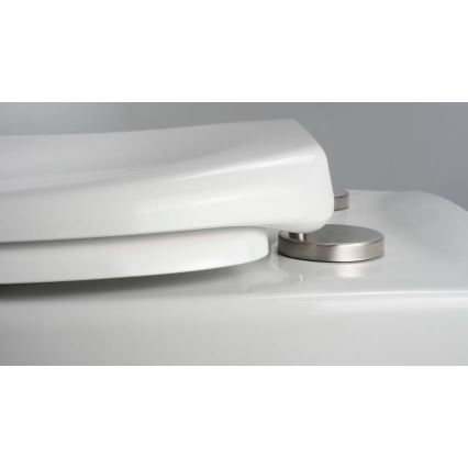 Deante CMOD6SPW - Inodoro suspendido con asiento SoftClose BORO cerámica/blanco