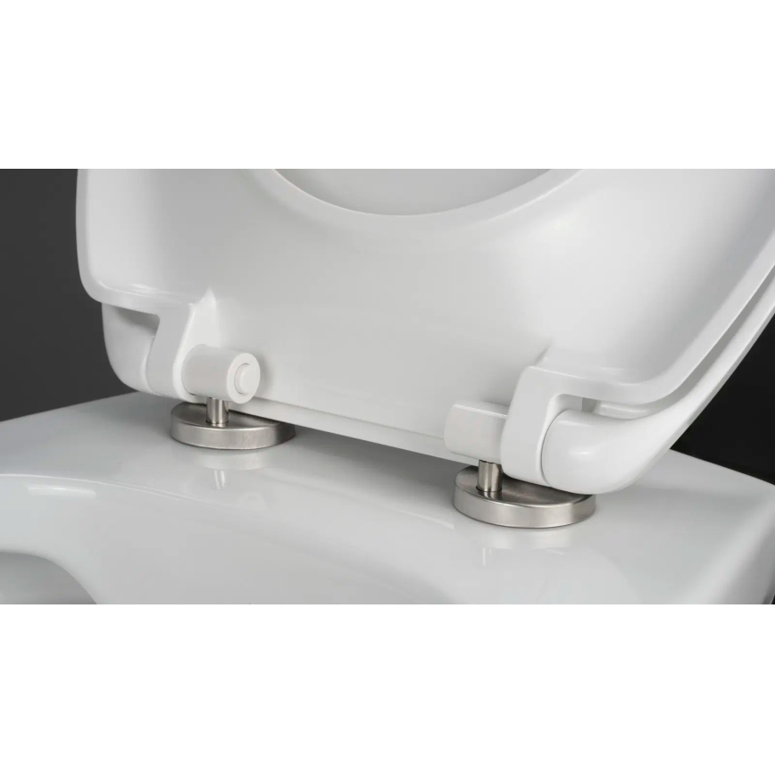 Deante CMOD6SPW - Inodoro suspendido con asiento SoftClose BORO cerámica/blanco
