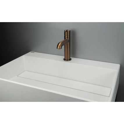 Deante CQR_AU6M - Lavabo de encimera CORREO 40x60 cm granito/alabastro