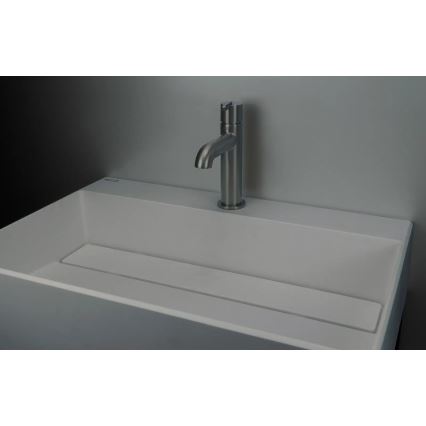 Deante CQR_SU6M - Lavabo sobre encimera CORREO 40x60 cm granito/gris metálico