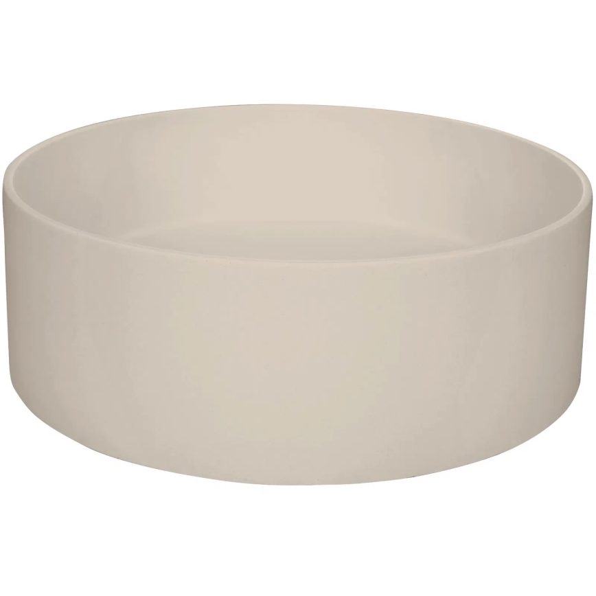 Deante CQS_5U4S - Lavabo sobre encimera SILIA Ø 36 cm granito/beige