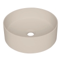 Deante CQS_5U4S - Lavabo sobre encimera SILIA Ø 36 cm granito/beige