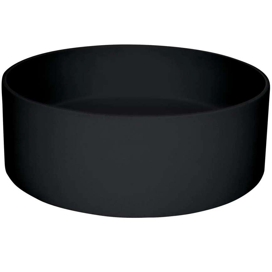 Deante CQS_NU4S - Lavabo sobre encimera SILIA Ø 36 cm granito/negro