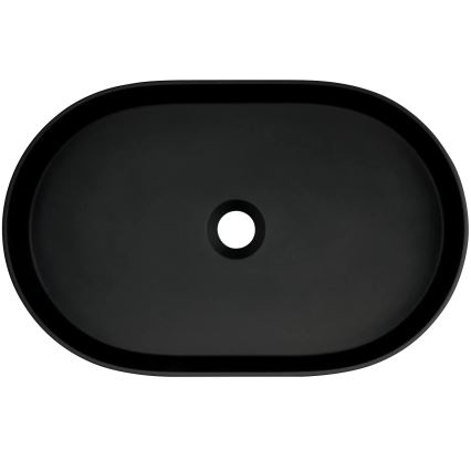Deante CQS_NU6S - Lavabo sobre encimera SILIA 35x55 cm granito/negro