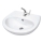 Deante - Lavabo mural JASMIN 45,7x36,4 + grifo para lavabo LEMON