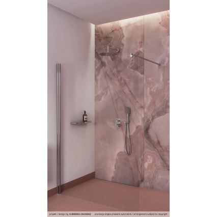 Deante NAC_09LP - Set de ducha con grifo empotrado ALPINIA, cromo brillante