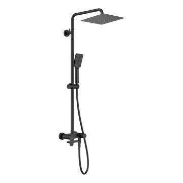 Deante NAC_N1AM - Set de ducha con grifo ALPINIA negro