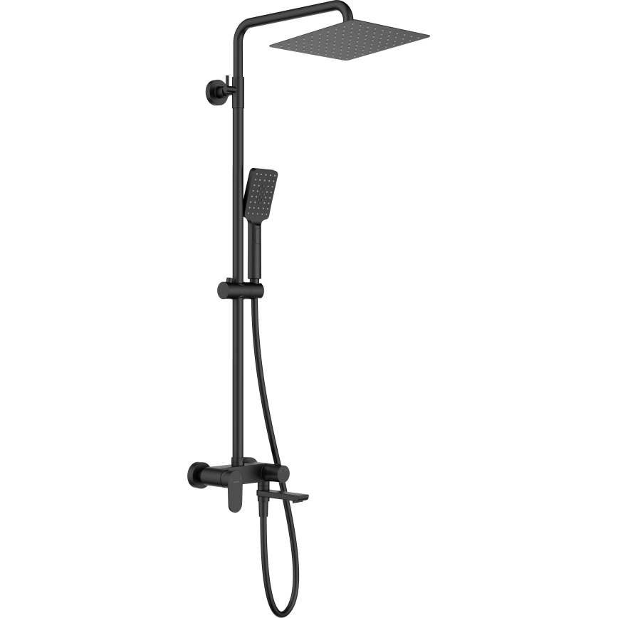 Deante NAC_N1AM - Set de ducha con grifo ALPINIA negro