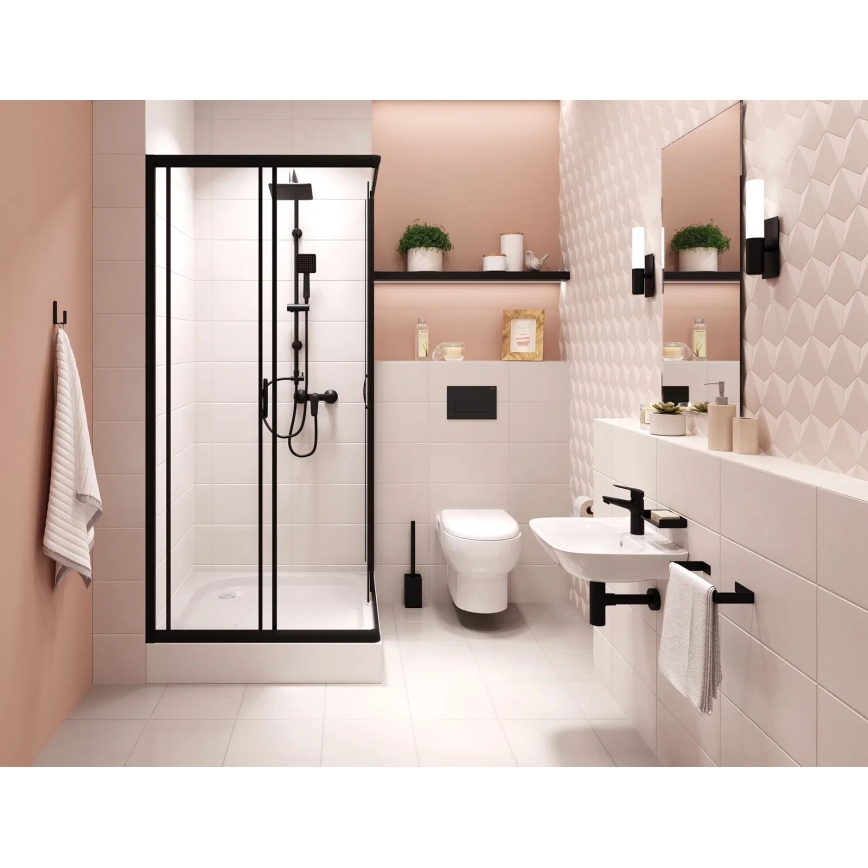 Deante NER_N51K - Set de ducha BORO, negro