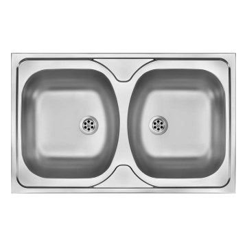 Deante ZM5_0200 - Fregadero de cocina TANGO 50x80 cm satinado