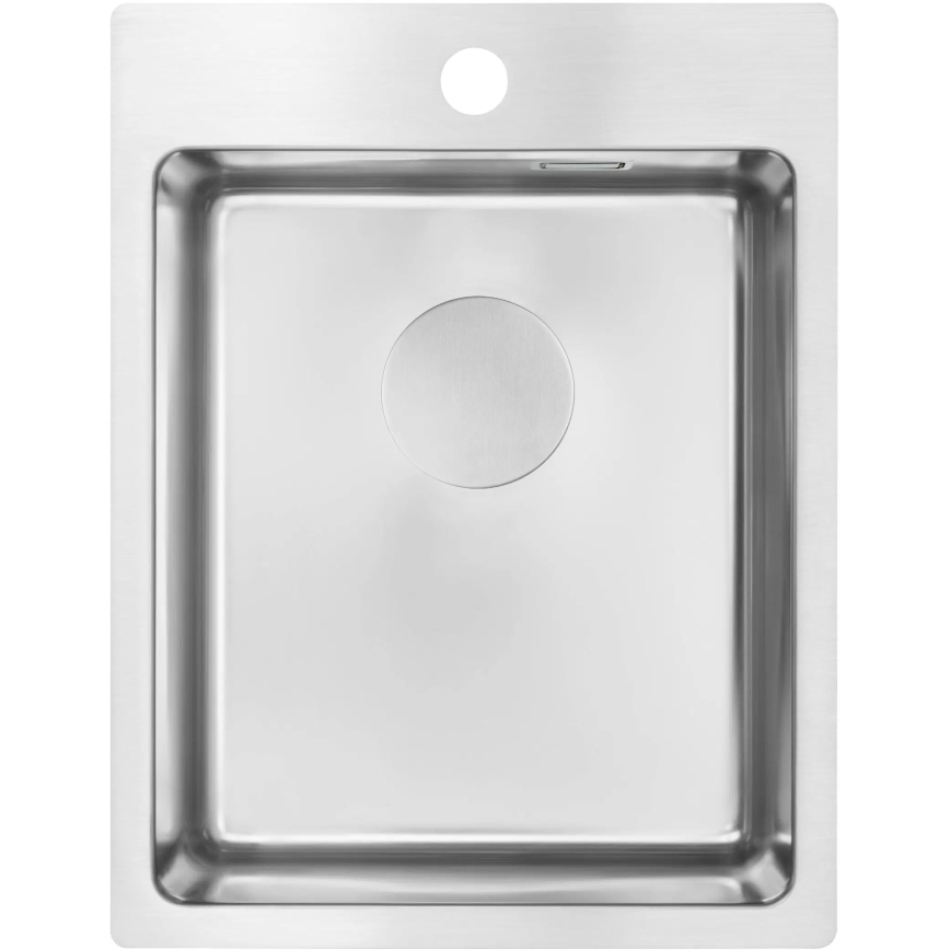 Deante ZPO_010E - Fregadero de cocina OLFATO 50,5x39 cm acero cepillado
