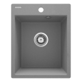 Deante ZRC_S103 - Fregadero de cocina CORIO 50x40 cm granito/gris metálico