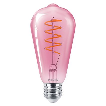 DECO Bombilla LED regulable Philips ST64 E27/4,5W/230V 1800K