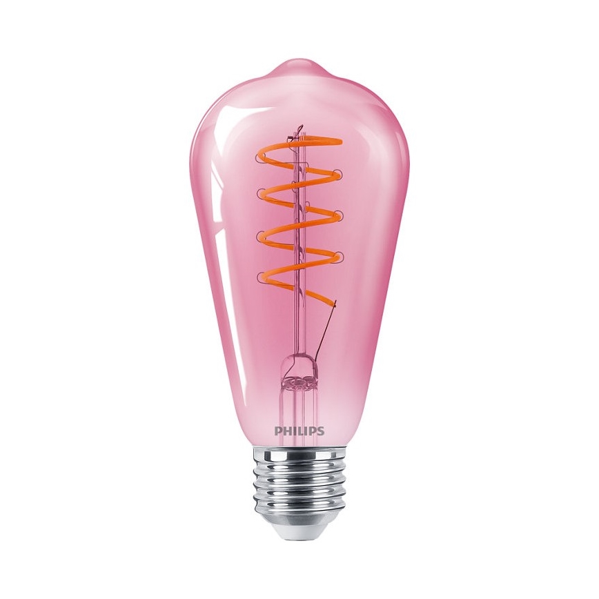 DECO Bombilla LED regulable Philips ST64 E27/4,5W/230V 1800K