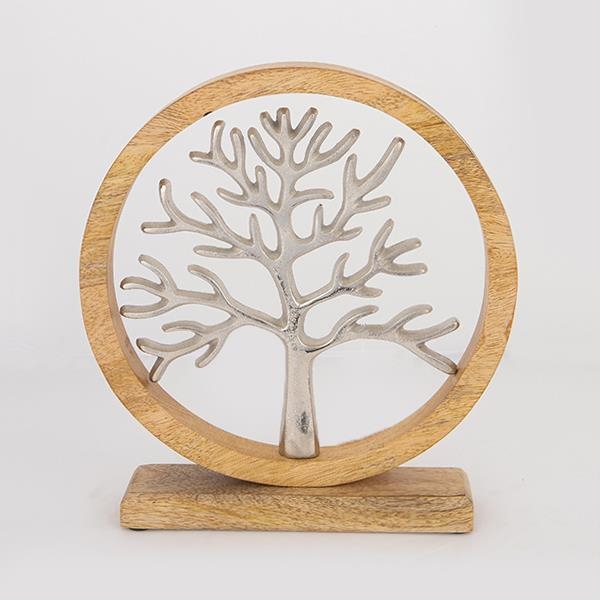 Decoración de mesa árbol 28x5x31 cm