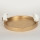 Decoración de mesa plato con pájaros 9,5x28x30,9 cm