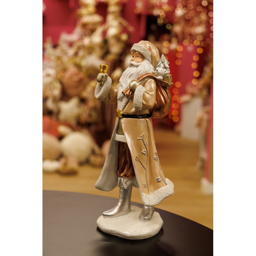 Decoración de Navidad 39 cm Santa