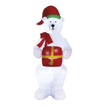 Decoración de Navidad con LEDs para exteriores 4xLED/13W/230V IP44 oso