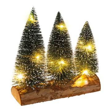 Decoración de Navidad LED 10xLED/2xCR2032 blanco cálido