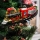 Decoración de Navidad LED 10xLED/4xAA tren