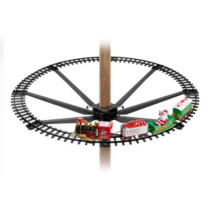 Decoración de Navidad LED 10xLED/4xAA tren