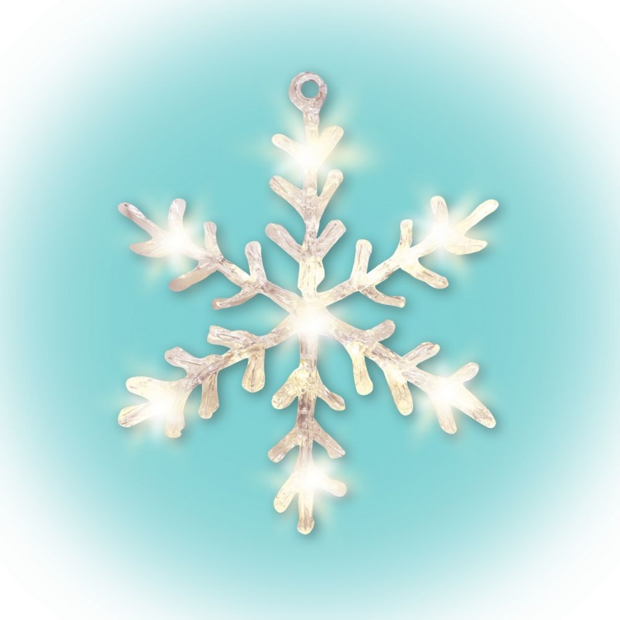 Decoración de Navidad LED 16xLED/3xAA blanco cálido