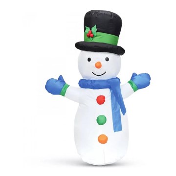 Decoración de Navidad LED LED/230V IP44 muñeco de nieve