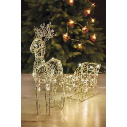 Decoración de Navidad LED LED/3xAA blanco cálido