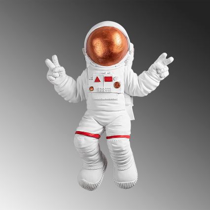 Decoración de pared 47x35 cm astronaut cobre