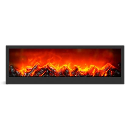 Decoración LED 10xLED/5V/3xLR14 chimenea