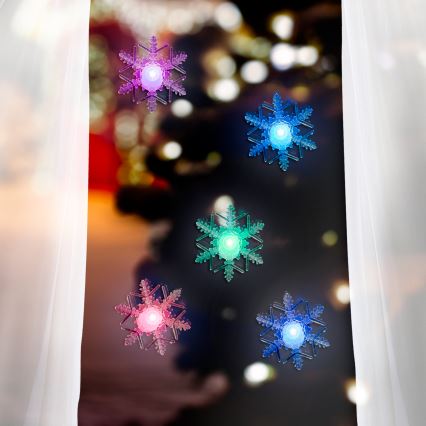 Decoración LED para ventana/2xCR2032