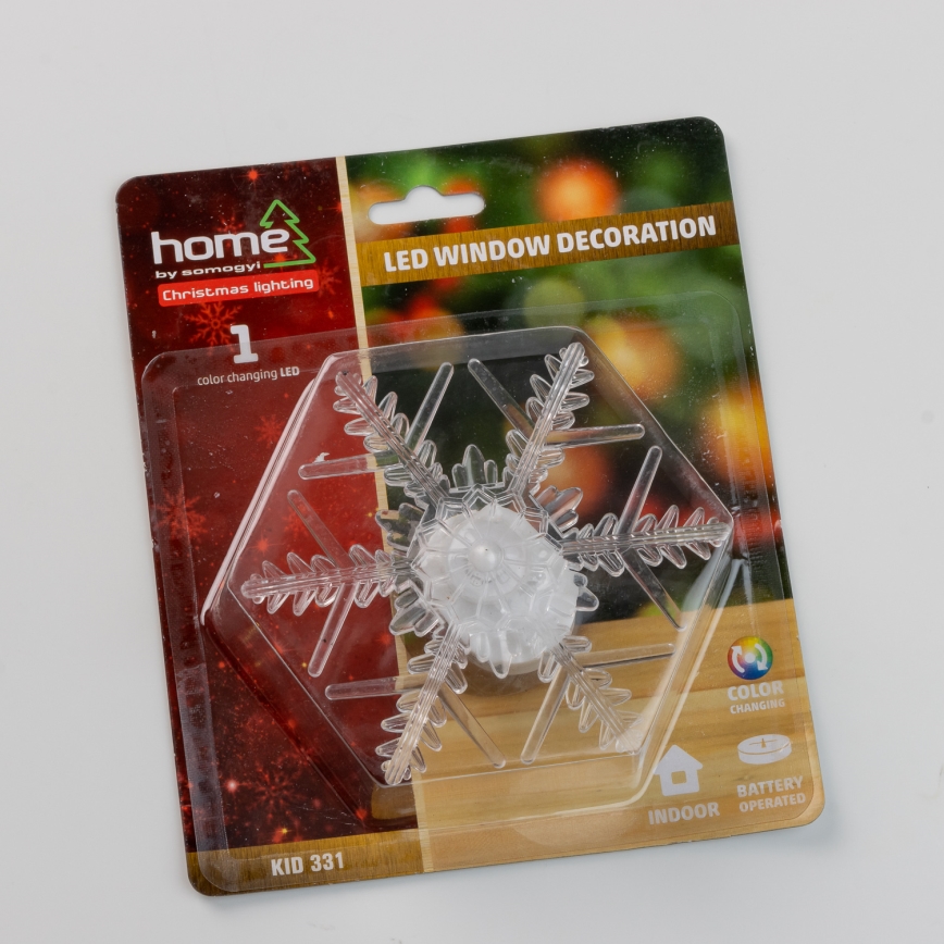 Decoración LED para ventana/2xCR2032