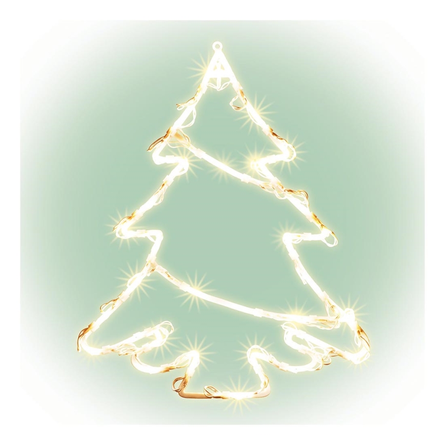 Decoración LED para ventanas 35xLED/3xAA blanco cálido