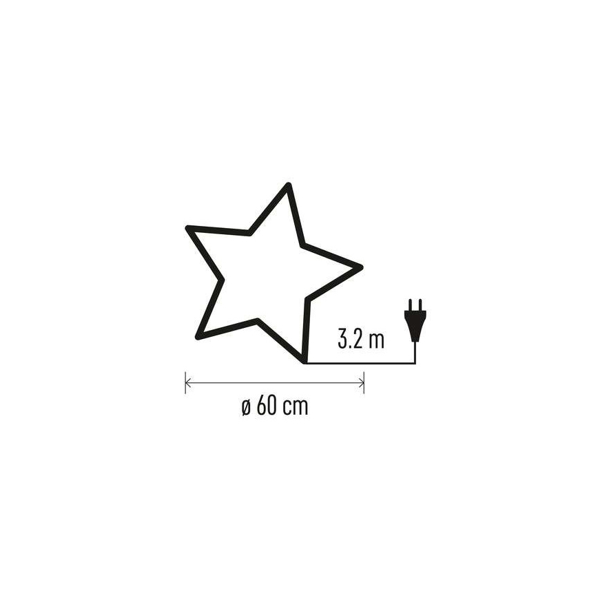 Decoración navideña 1xE14/25W/230V diámetro 60 cm dorado