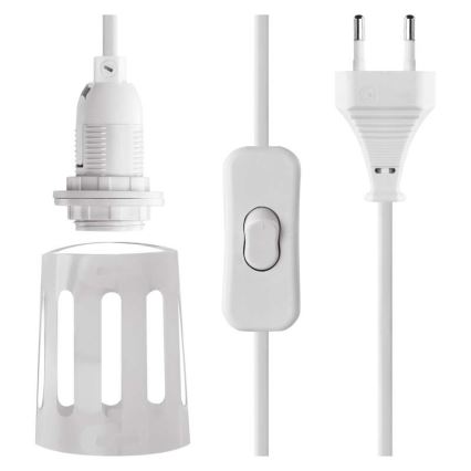 Decoración navideña 1xE14/25W/230V diámetro 60 cm plata