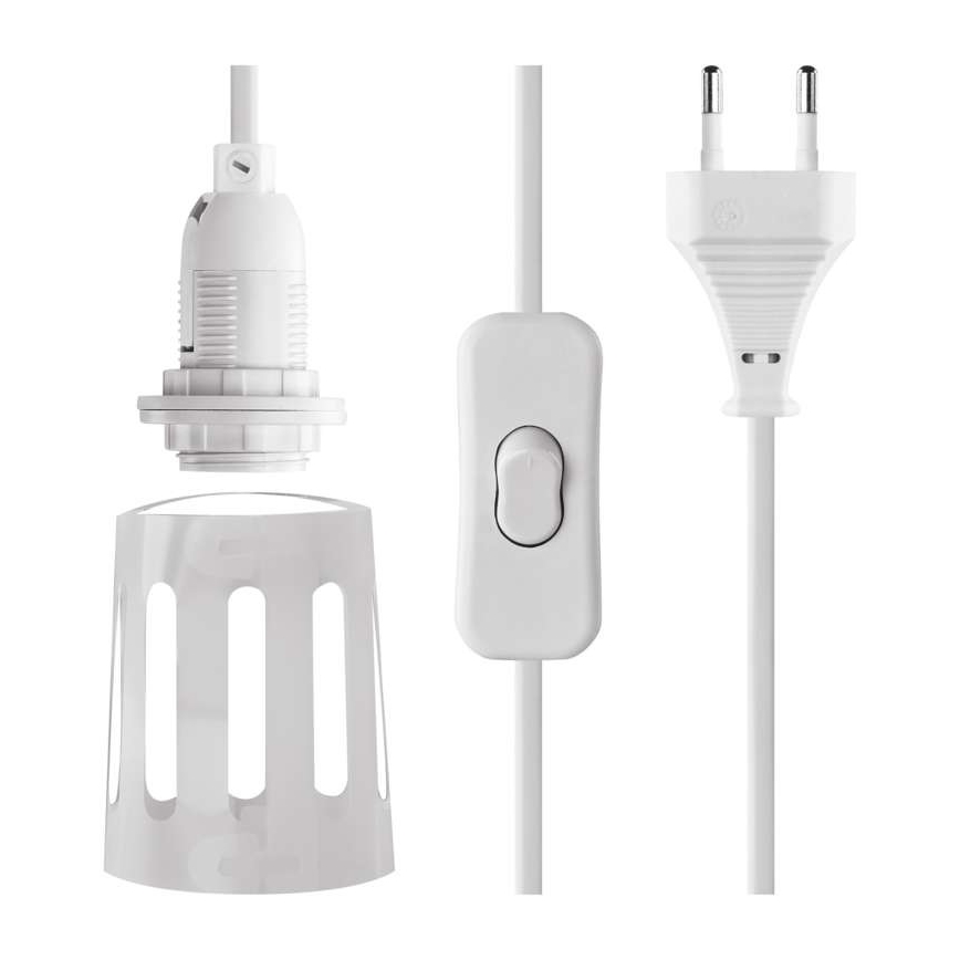Decoración navideña 1xE14/25W/230V diámetro 60 cm plata