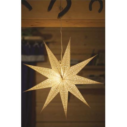 Decoración navideña 1xE14/25W/230V diámetro 60 cm plata