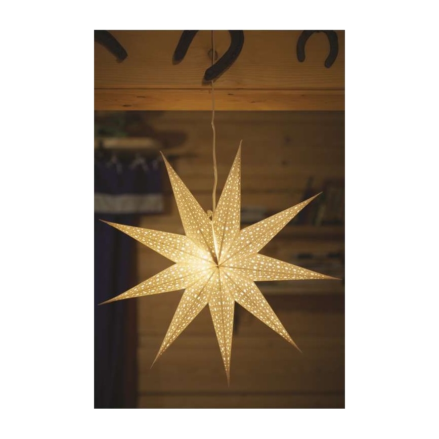Decoración navideña 1xE14/25W/230V diámetro 60 cm plata
