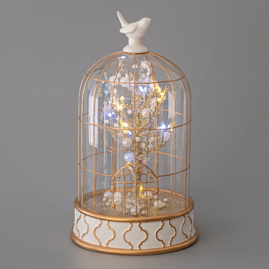 Decoración navideña LED 12xLED/3xAAA blanco cálido