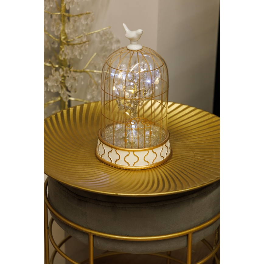 Decoración navideña LED 12xLED/3xAAA blanco cálido