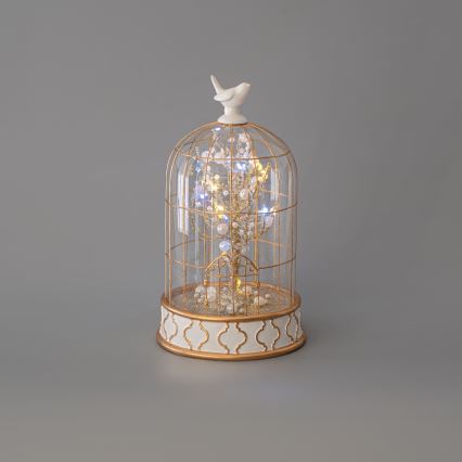 Decoración navideña LED 12xLED/3xAAA blanco cálido