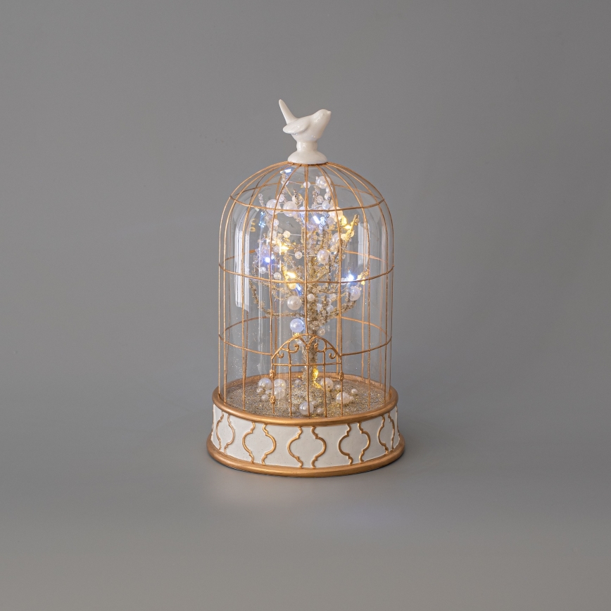 Decoración navideña LED 12xLED/3xAAA blanco cálido